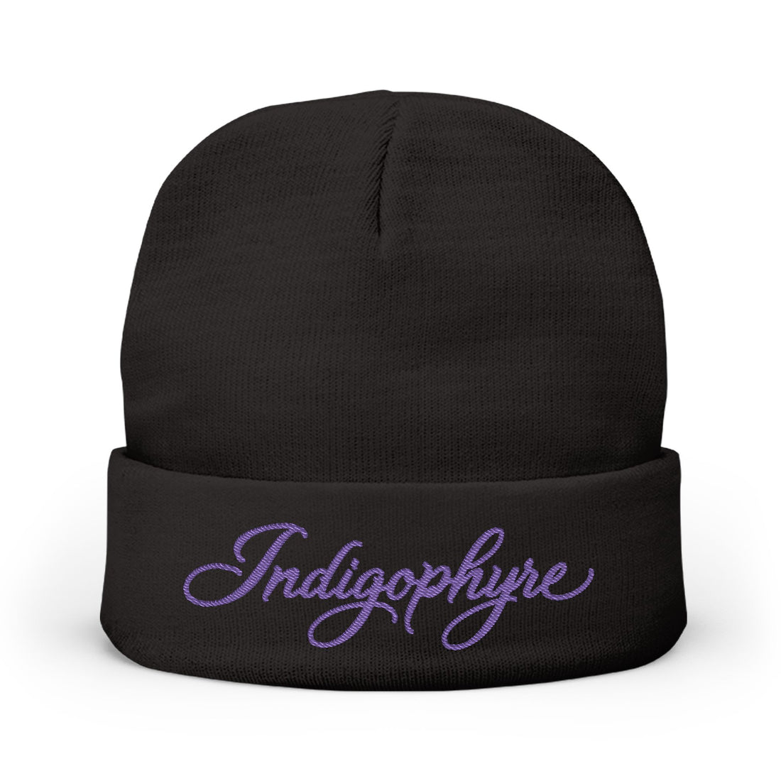 Indigophyre Starscript Embroidered Skull Cap — Women's