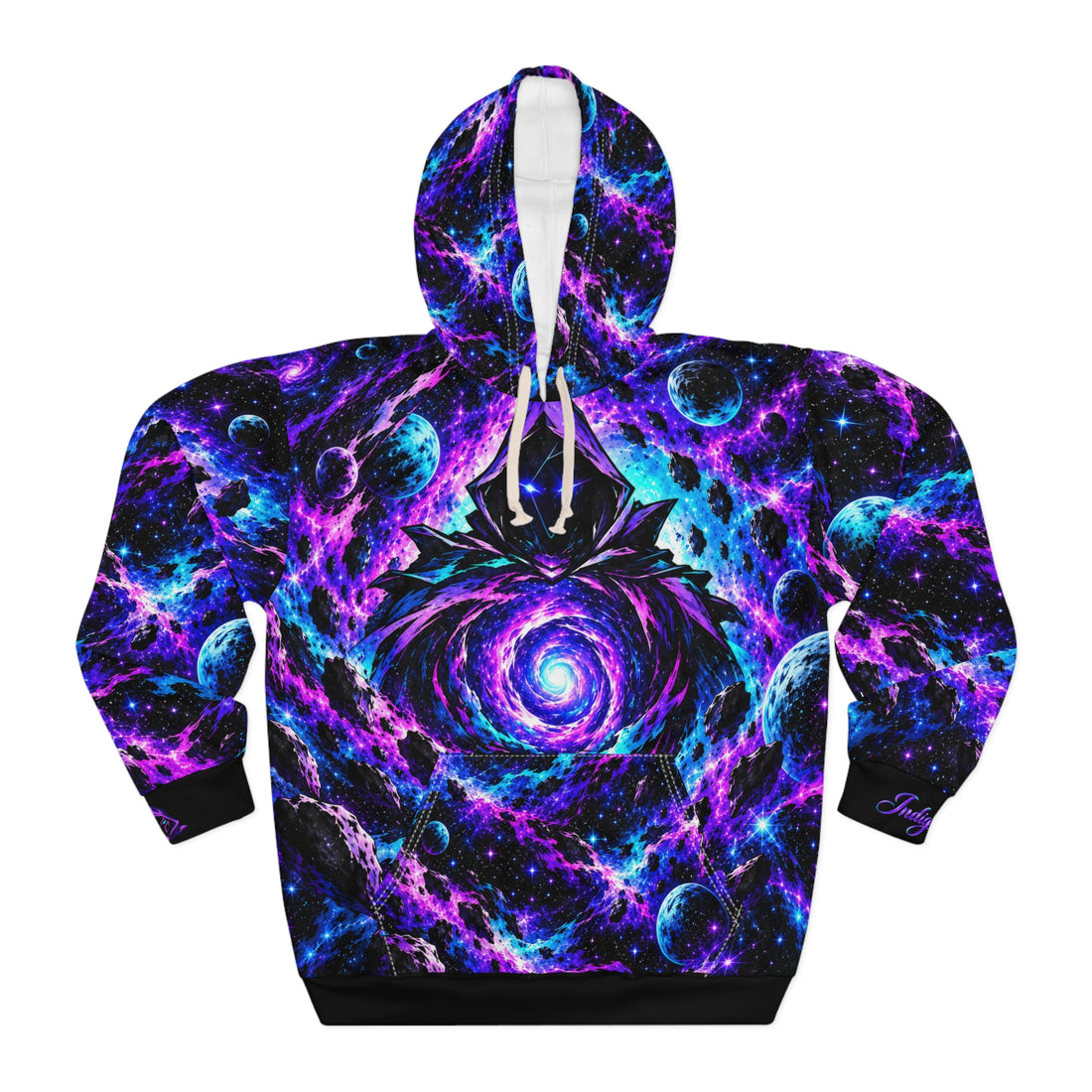 Indigophyre Void Walker Galaxy Hoodie | All-Over Print