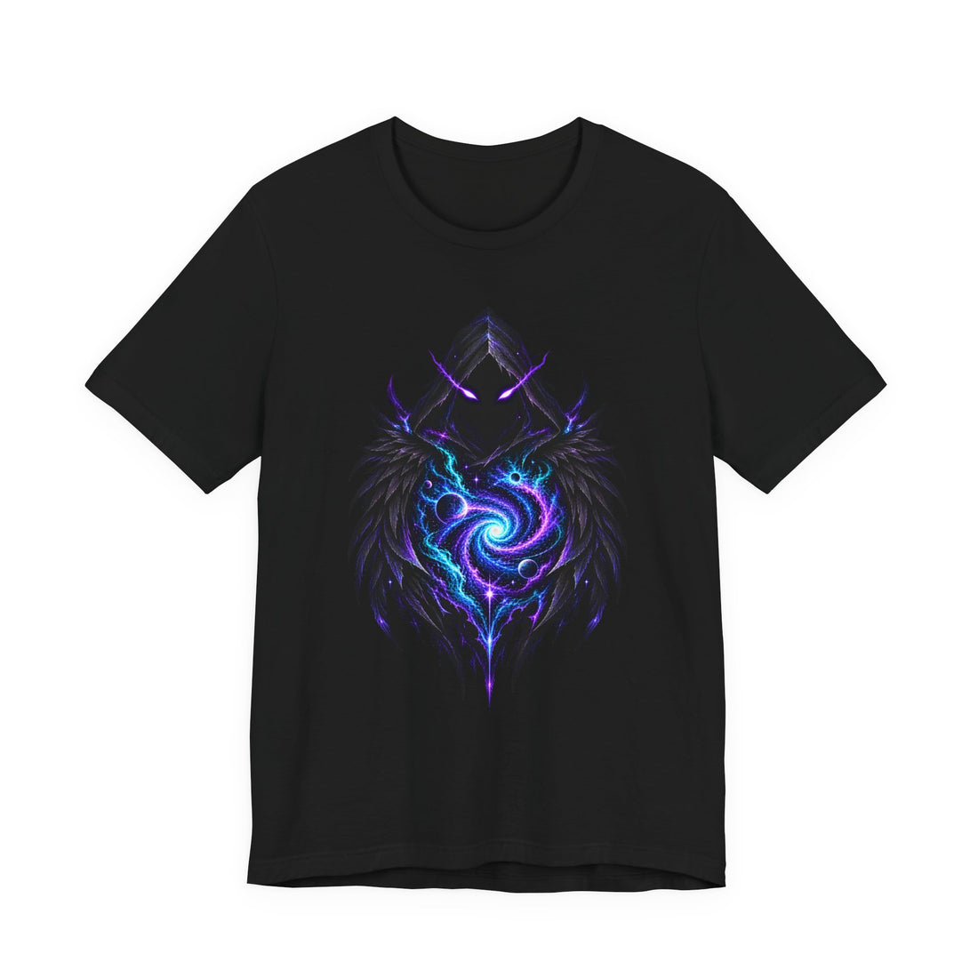 Indigophyre Void Walker Cosmic Sentinel Tee | Galaxy Graphic T-Shirt