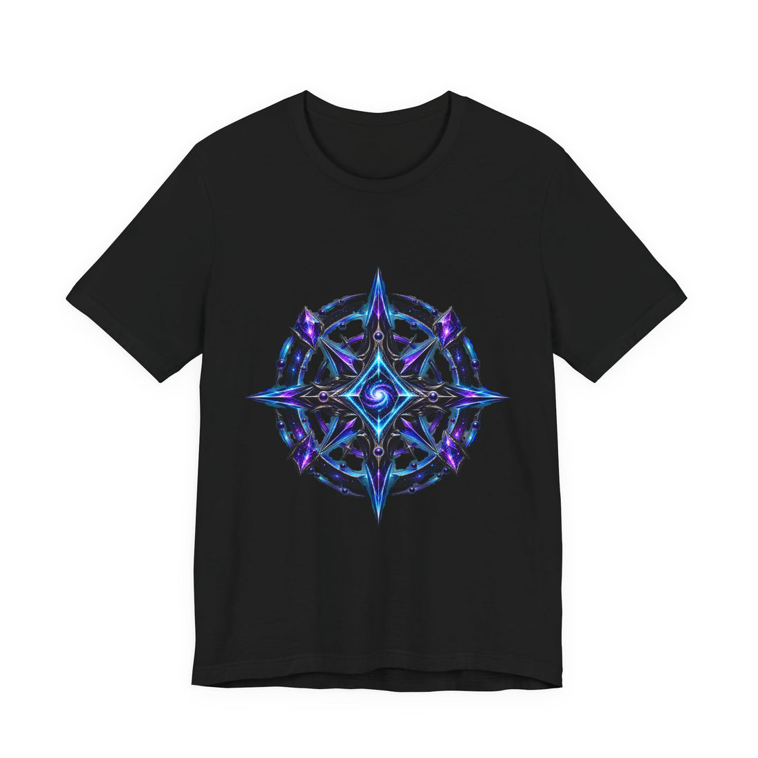 Indigophyre Void Walker Astral Compass Tee | Galaxy Graphic T-Shirt