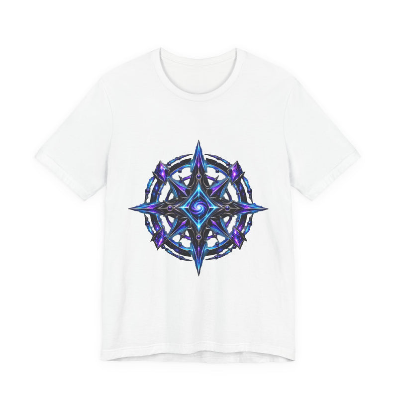 Indigophyre Void Walker Astral Compass Tee | Galaxy Graphic T-Shirt