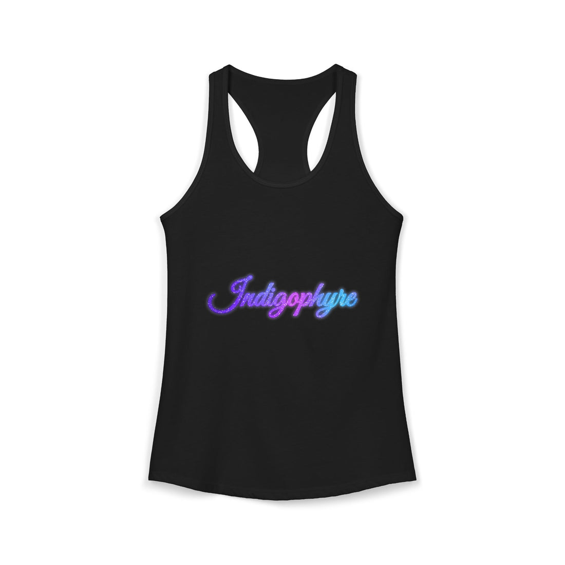 Indigophyre Starscript Racerback Tank — Women's