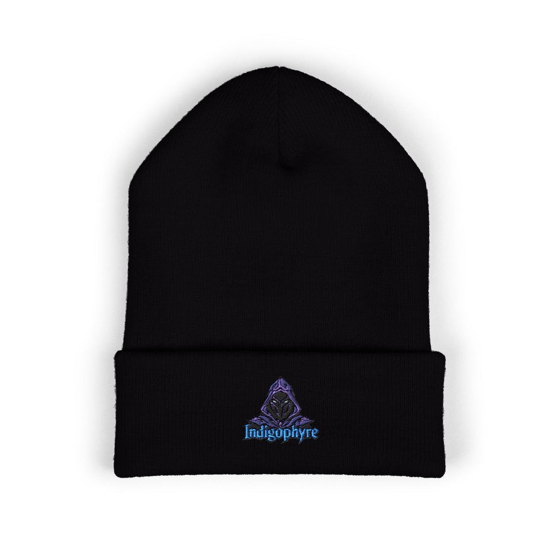 Indigophyre Void Walker Embroidered Beanie — Men's