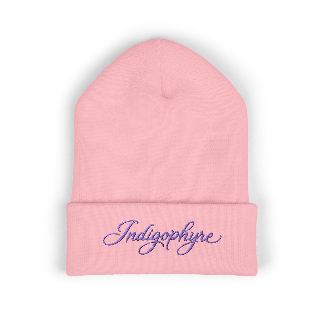 Indigophyre Starscript Embroidered Beanie — Women's