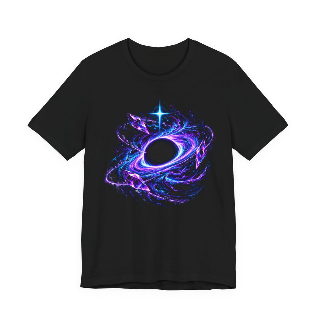 Indigophyre Void Walker Event Horizon Tee | Galaxy Graphic T-Shirt